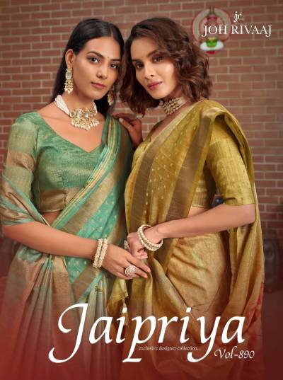 JAIPRIYA VOL-890 BY JOH RIVAAJ SILK SAREE MANUFACTURER IN INDIA